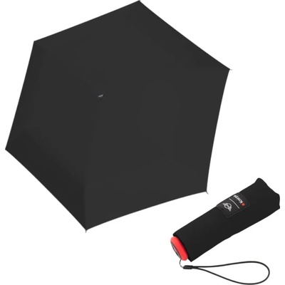 Knirps Mini Manual Midnight skladací mini dáždnik black