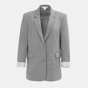 Miso Сако Miso Women's Long Sleeve Blazer - Light Grey