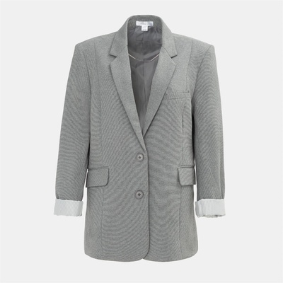 Miso Сако Miso Women's Long Sleeve Blazer - Light Grey