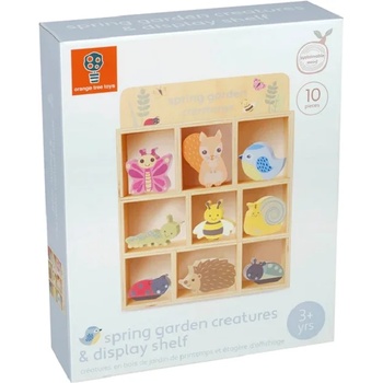Image 1 of Orange Tree Toys Игрален комплект Orange Tree Toys - Дървени градински животни (OTT26329)