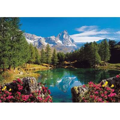 Ravensburger Jazero pri Matterhorne 1500 dielov
