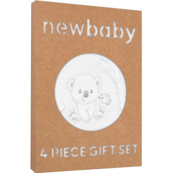New Baby Dojčenská súprava do pôrodnice For Sweet Bear biela