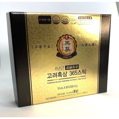 4betterlife Ženšen korejský černý extrakt sáčky 10 x 10 ml