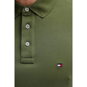 Tommy Hilfiger тениска с яка от памук с еластан (MW0MW17771.) - answear - 97,77 лв
