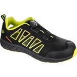 BENNON Bennon rebel s1p esd b-spin green low / Спортни ниски обувки с отворена конструкция esd s1p - черно/зелено 44 (0762031050-44)