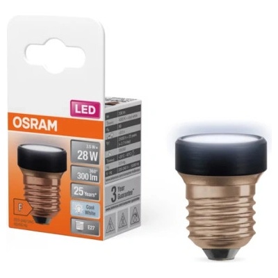 OSRAM LED КРУШКА OSRAM FLAT 3.5W E27 300LM 2xRING 4000K (20240211)