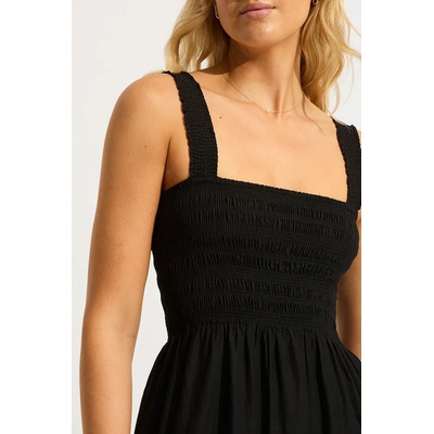 Seafolly рокля от памук Faithful Midi Dress (54865.DR)