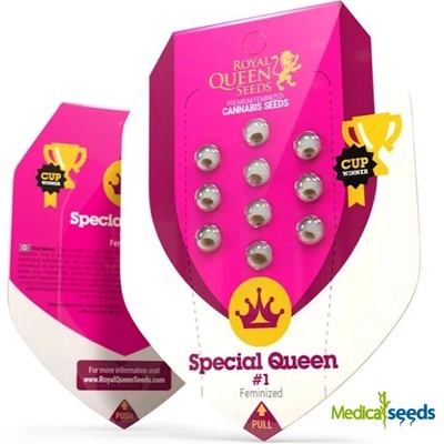 Royal Queen Seeds Special Queen #1 semena neobsahují THC 3 ks – Zboží Dáma