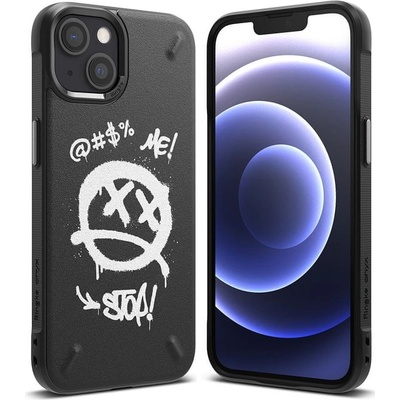 Púzdro Ringke Onyx Graffiti pro - Apple iPhone 13 Mini - čierne