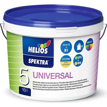 Helios SPEKTRA fasádna farba Universal 10L Biela