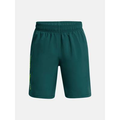 Under Armour kraťasy UA Woven Wdmk Shorts-BLU Kluci tyrkysová