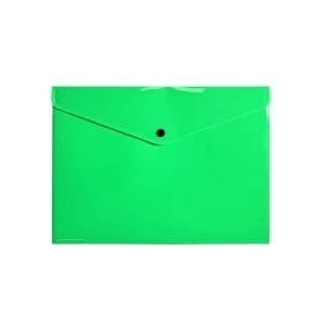 Biurfol Plastic latch briefcase Neon A4 green Biurfol (TK-NEON-A4-03)