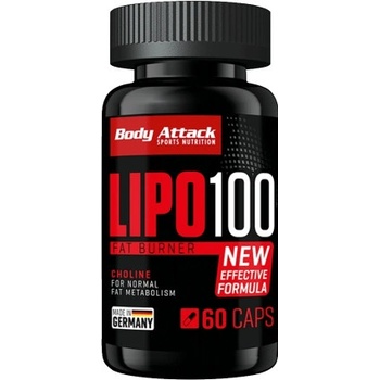 Body Attack Lipo 100 60 kapsúl