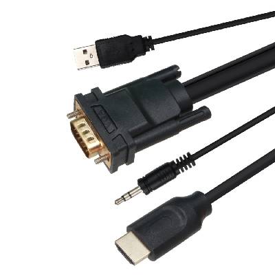 Кабел VCom VGA M / HDMI M - CG493A-1.8m (CG493A-1.8)