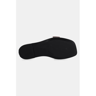 Calvin Klein Кожени чехли Calvin Klein FLAT SLIDE W/BUCKLE - LTH в кафяво HW0HW02490 (HW0HW02490)