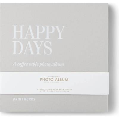 Fotoalbum Happy Days S Printworks stříbrné