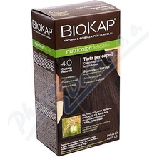 BIOKAP Farba na vlasy 4.0 Hnedá prirodzená 140 ml