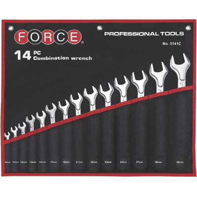 FORCE Комплект звездогаечни ключове Force JN66322 - 10-32mm, 14 бр (JN66322)