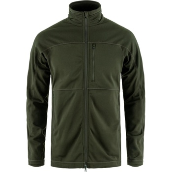 Fjällräven Мъжко поларено яке Fjällräven Abisko Lite Fleece Jacket - Deep Forest (005-4306-0513)