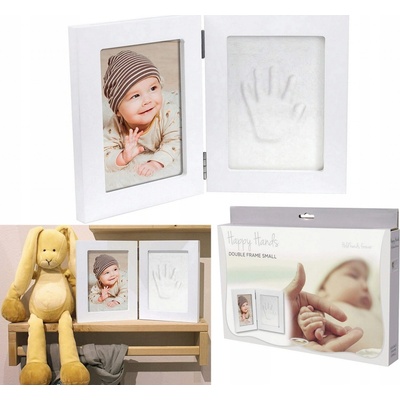 Happy Hands Double frame White Small – Zboží Dáma