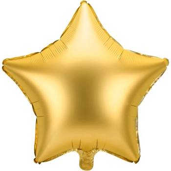 Party Deco Фолиев Балон Звезда в Златно, 48см