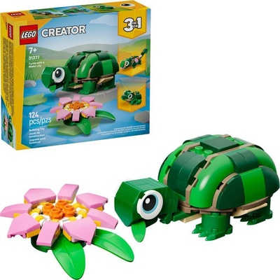 LEGO® Creator 31377 Korytnačka s leknom