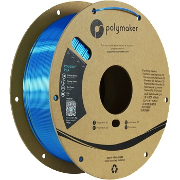 Polymaker PolyLite Dual Silk PLA Chameleon Yellow-Blue - 1, 75 mm / 1000 g (PA03026)
