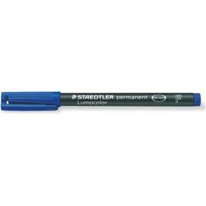 STAEDTLER Алкохолен маркер OHP, 0, 6 mm, STAEDTLER "Lumocolor 318 F", син 318-3 (318-3)