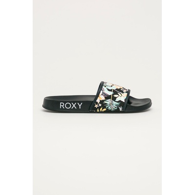 Roxy Чехли Roxy Slippy дамски в черно ARJL101127 ARJL100909 (ARJL100909)