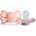 FRIGG Lucky Size 2: 6-18 months биберон Pretty in Peach/Primrose 2 бр
