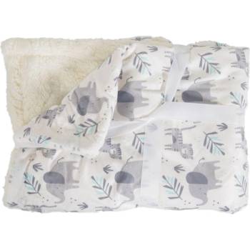 Cangaroo Бебешко одеяло Shaggy 105/75 сив (3800146269289)