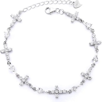 Silenti Jewelry Сребърна гривна "Вяра