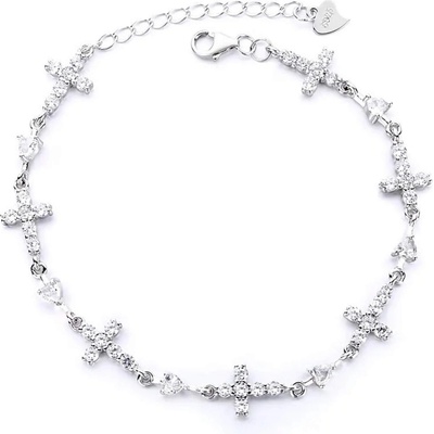 Silenti Jewelry Сребърна гривна "Вяра