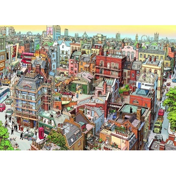 Heye - Puzzle Göbel, Knorr: Sherlock - 2 000 piese