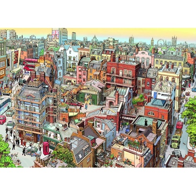 Heye - Puzzle Göbel, Knorr: Sherlock - 2 000 piese