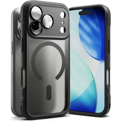 Ringke Fusion Bold Magnetic MagSafe Case за iPhone 17 Pro - черен мат (8800328810884)
