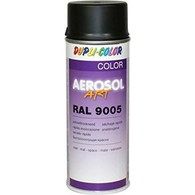 MOTIP DUPLI COLOR ART akrylová barva spray 400 ml lesk RAL černá mat