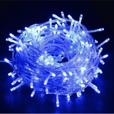 100 led Коледни лампички, сини К19