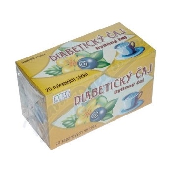 Fytopharma Diabetický čaj EUDIABEN 20 x 1 g
