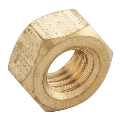 Matice šestihranná ISO 4032 M12, mosaz bez povrchové úpravy (500 ks)