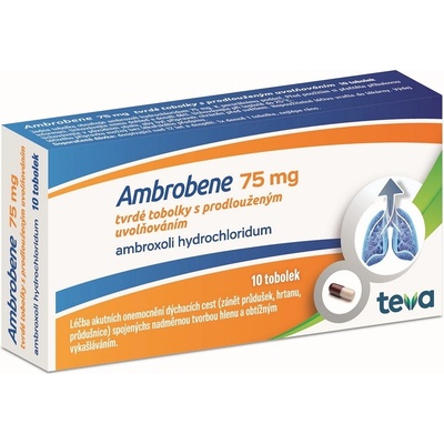 AMBROBENE POR 75MG CPS PRO 10