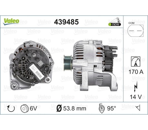 Alternátor VALEO 439485