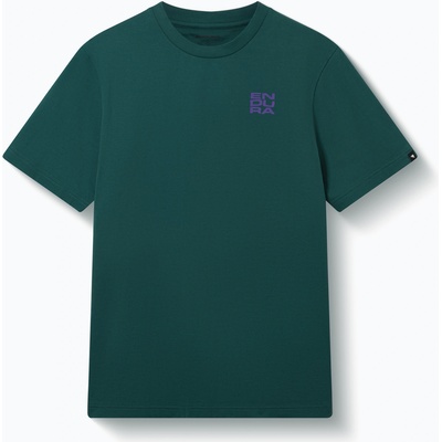 Endura Тениска за колоездене Endura Stacked Logo Graphic teal
