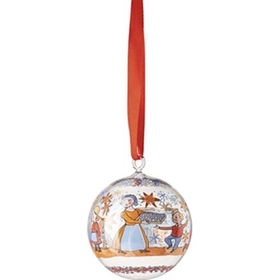 Rosenthal Vánoční skleněná koule Vánoční pečení Ø 6 cm 02253-723055-49707