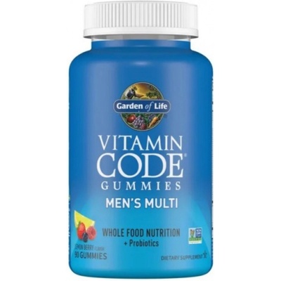 Garden of Life Vitamín Code Men´s Multi Multivitamín pre mužov Citrón a lesná zmes medvedíkmi 90 ks