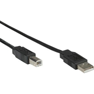 Roline 11.02.8867 USB plochý A-B, 0,8m (11.02.8867)