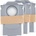 Roborock Saros/ S8 MaxV Ultra/ Qrevo - Торба за прах - 3бр (6970995787566)