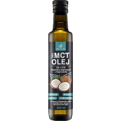 Allnature MCT stolový olej 0,25 l