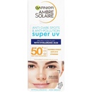 Opalovací přípravky Garnier Ambre Solaire Sensitive Advanced Face SPF50+ krém na obličej s kyselinou hyaluronovou 40 ml