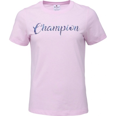 DChampion ámske tričko SS TEE ružová tmavo modrá